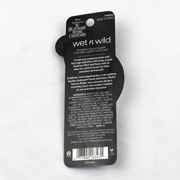 Wet n Wild Disney The Nightmare before Christmas Eyeliner New Zero to Hero - Picture 2 of 2